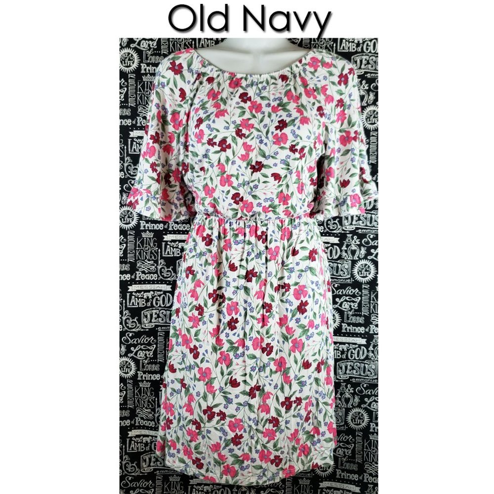 🌼Old Navy Floral Dress Sz XL (14)